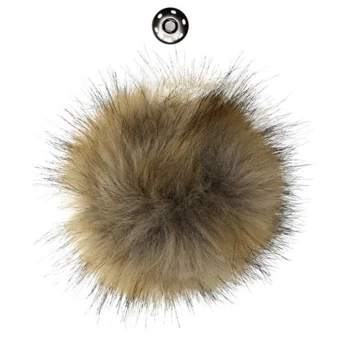 Go Handmade Pompon m. trykknap, 13 cm
